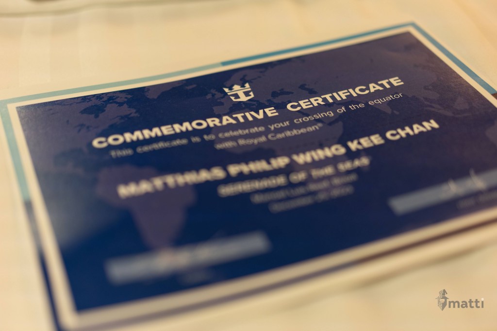 UWC Day 016 – Cruising – Christmas on the&nbsp;Serenade